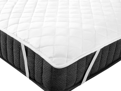 Beliani, Matratzentopper aus Japara Baumwolle ALMANZOR Matratzentopper aus Japara Baumwolle ALMANZOR, 