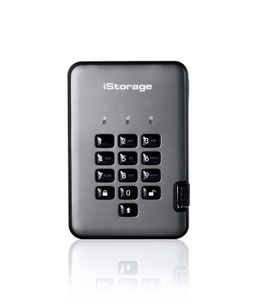 iStorage, iStorage diskAshur PRO 2® Externe Festplatte 6.35 cm (2.5 Zoll) 4 TB Graphit USB 3.1, iStorage - DiskAshur PRO2 256-bit 4TB USB 3.2 secure encrypted hard drive IS-DAP2-256-4000-C-G, Schwarz, 4 TB