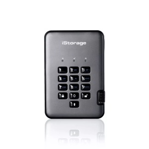 iStorage, iStorage diskAshur PRO 2® Externe Festplatte 6.35 cm (2.5 Zoll) 4 TB Graphit USB 3.1, iStorage - DiskAshur PRO2 256-bit 4TB USB 3.2 secure encrypted hard drive IS-DAP2-256-4000-C-G, Schwarz, 4 TB