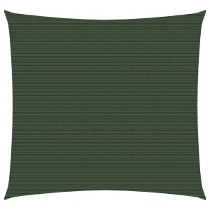 vidaXL, vidaXL Sonnensegel 160 g/m² Dunkelgrün 4,5x4,5 m HDPE