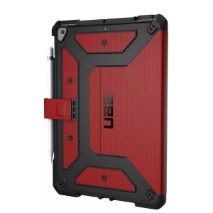 UAG, uag iPad Cover / Tasche OutdoorCase Passend für Apple-Modell: iPad 10.2 (2019) Rot, UAG Tablet Book Cover Metropolis iPad 10.2