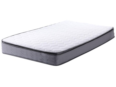 Beliani, Matratze aus Polyester SPLENDOUR Matratze aus Polyester SPLENDOUR, Beliani - Taschenfederkernmatratze aus Taschenfedern SPLENDOUR, 90x200 cm, Weiss Bunt