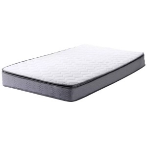 Beliani, Matratze aus Polyester SPLENDOUR Matratze aus Polyester SPLENDOUR, Beliani - Taschenfederkernmatratze aus Taschenfedern SPLENDOUR, 90x200 cm, Weiss Bunt