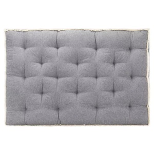 vidaXL, vidaXL Palettensofa-Kissen Anthrazit 120x80x10 cm, vidaXL Palettensofa-Kissen Anthrazit 120x80x10 cm