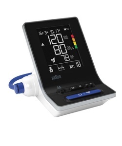 Braun, Braun ExactFit 3 BP 6150 - Blutdruckmessgerät (weiss/grau/schwarz), ExtraFit 3 BUA6150 WE, Blutdruckmessgerät
