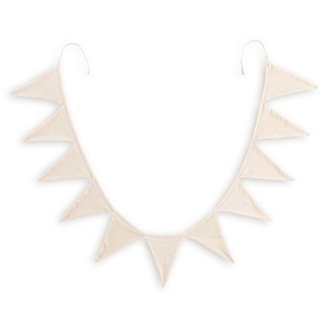 LA REDOUTE INTERIEURS, Wimpelgirlande Kumla Unisex Beige ONE SIZE, La Redoute Intérieurs - Wimpelgirlande Kumla, One Size, Beige