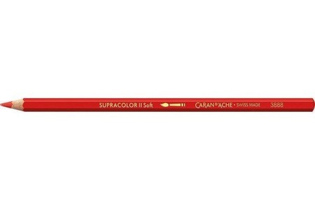 Caran d'ache, CARAN D'ACHE Farbstifte Supracolor 3,8mm 3888.070 scharlach