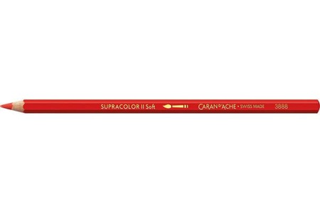 Caran d'ache, CARAN D'ACHE Farbstifte Supracolor 3,8mm 3888.070 scharlach