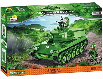undefined, M41A3 Walker Bulldog / 625 pcs., COBI 2239 - Historical Collection, M41A3 Walker Bulldog, Panzer, Bausatz