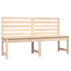 vidaXL, vidaXL Gartenbank 157,5 cm Massivholz Kiefer