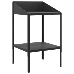 vidaXL, vidaXL Pflanzenständer Anthrazit 56,5x54,5x100 cm Verzinkter Stahl, vidaXL Pflanzenständer Anthrazit 56,5x54,5x100 cm Verzinkter Stahl