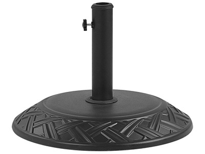 Beliani, Beliani CAPACI Schirmsockel, Beliani - Sonnenschirmfuss aus Beton CAPACI, 50 CM, Schwarz