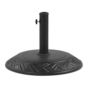Beliani, Beliani CAPACI Schirmsockel, Beliani - Sonnenschirmfuss aus Beton CAPACI, 50 CM, Schwarz