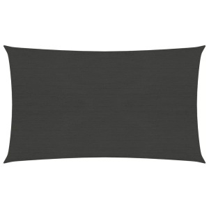 vidaXL, vidaXL Sonnensegel 160 g/m² Anthrazit 3,5x5 m HDPE, VidaXL - Sonnensegel, One Size, Grau