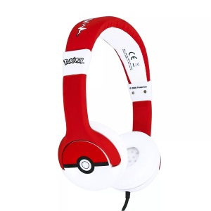 OTL Technologies, OTL TECHNOLOGIES Pokémon Pokéball Kids - Kopfhörer (On-ear, Rot/Weiss), OTL TECHNOLOGIES Pokémon Pokéball Kids - Kopfhörer (On-ear, Rot/Weiss)