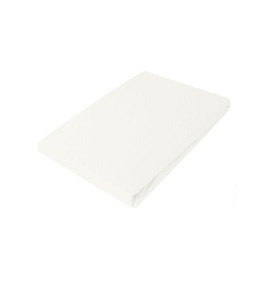 undefined, Satin-Fixleintuch aus gekämmter Baumwollte, in leuchtenden Farben, Fixleintuch Uni Weiss Baumwolle 160 cm 200 cm