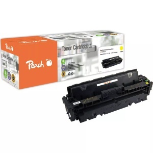 Peach, Peach Tonermodul gelb kompatibel zu HP 410X, CF412X, Peach HP 410 XY Toner XL ye ersetzt HP No. 410X Y, CF412X für z.B. HP Color LaserJet Pro MFP M 477 fnw, HP Color LaserJet Pro MFP M 477 fdw