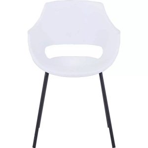 mutoni living, Stuhl weiss 51x57x85 (2er-Set), Stuhl Zoro weiss (2er-Set)