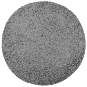 vidaXL, vidaXL Teppich Shaggy Hochflor Modern Grün Ø 240 cm