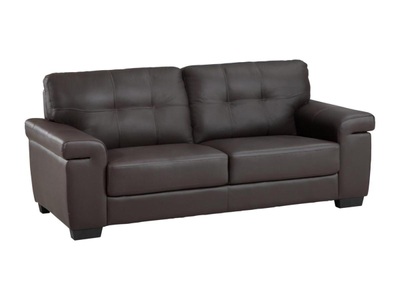 Vente-unique, Ledersofa 3Sitzer HAZEL Ledersofa 3Sitzer HAZEL, 