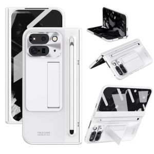 Cover-Discount, Cover-Discount - Google Pixel 10 Pro Fold 360-grad Schutzhülle mit Kickstand, Weiss