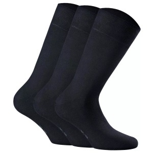 Rohner Socks, Rohner Socks Socken Cotton II Dunkelblau 3er-Pack