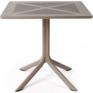 Nardi, Nardi - ClipX-80 - Beige, Gartentisch Clip tortora 80