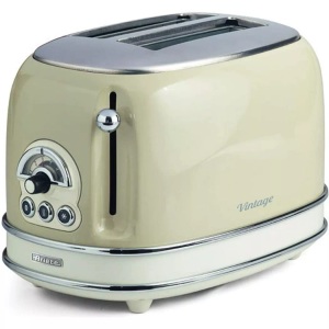 Ariete, Ariete 155-BG Toaster beige, Ariete, HOME & LIVING, Toaster - Vintage - 2 Schlitze, Produkte & Wohnen, Household & Kitchen, Küchenkleingeräte, Toaster