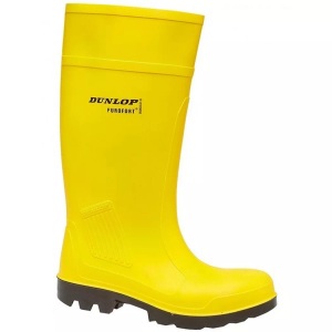 Dunlop, Purofort Sicherheitsstiefel Unisex Gelb 41, 