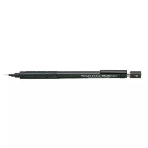 Pentel, PENTEL Druckbleistift Graph 0,3mm PG1003-E schwarz, Pentel Graph, 0,3mm, schwarz, Druckbleistift, PG1003-E