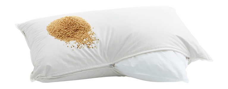 Billerbeck, billerbeck - Kopfkissen CASA HIRSE - Baumwolle - weiss - 50/90 cm, Billerbeck Kissen Casa Hirse
