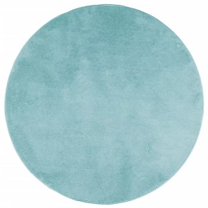 vidaXL, vidaXL Teppich OVIEDO Kurzflor Grün Ø 120 cm, vidaXL Teppich OVIEDO Kurzflor Grün Ø 120 cm