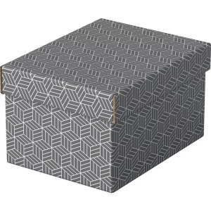 Esselte, ESSELTE Aufbewahrungsboxen Home S 628281 255x200x150mm, grau 3 Stk, ESSELTE® Archiv-Boxen, 200 x 150 x 255 mm grau