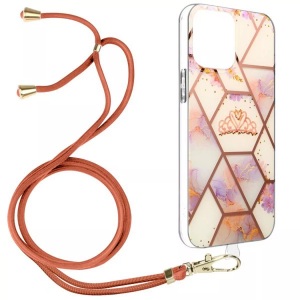 Avizar, Apple iPhone 11 Pro - Silikongel Schutzhülle, Avizar - Hülle mit Halsband iPhone 11 Pro, Rosa