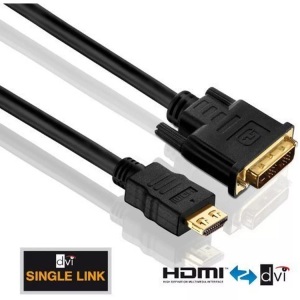 PureLink, PureLink Adapterkabel HDMI/DVI 5m, PureLink Kabel HDMI - DVI-D, 5 m