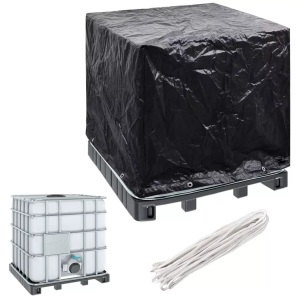 vidaXL, vidaXL Wassertank-Abdeckung 8 Ösen 116x100x120 cm, vidaXL Abdeckung für IBC-Tank 8 Ösen 116x100x120 cm