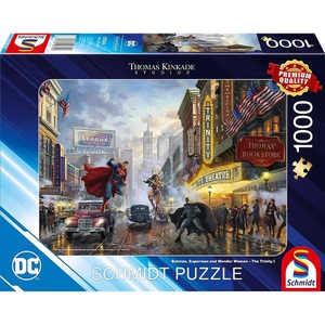 Schmidt Spiele, Thomas Kinkade Studios: DC - Batman, Superman and Wonder Woman ? The Trinity, Puzzle