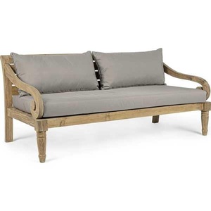 mutoni lifestyle, Gartensofa Karuba 2-3 Sitzer mit Kissen FSC, Gartensofa Karuba 2-3 Sitzer mit Kissen FSC