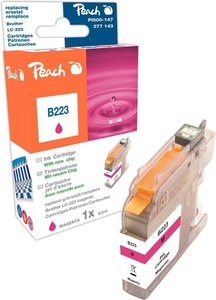 Peach, Peach Tintenpatrone magenta kompatibel zu Brother LC-223, LC-223M, Peach Tinte Brother LC-223m Magenta