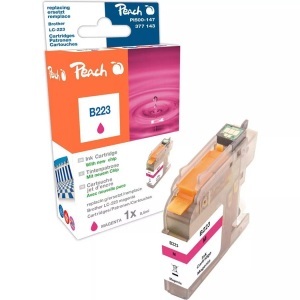 Peach, Peach Tintenpatrone magenta kompatibel zu Brother LC-223, LC-223M, Peach Tinte Brother LC-223m Magenta