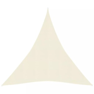 vidaXL, vidaXL Sonnensegel 160 g/m² Cremeweiß 4x5x5 m HDPE, vidaXL Sonnensegel 160 g/m² Cremeweiß 4x5x5 m HDPE