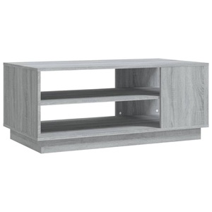 vidaXL, vidaXL Couchtisch Grau Sonoma 102x55x43 cm Holzwerkstoff