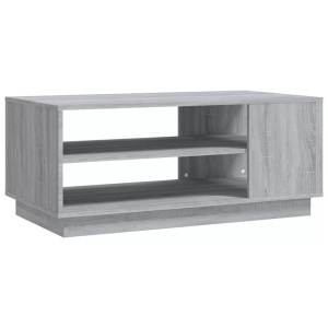 vidaXL, vidaXL Couchtisch Grau Sonoma 102x55x43 cm Holzwerkstoff