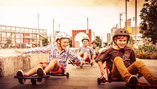 Ezyroller, EzyRoller Classic Aufsitz-Go-Kart Grün, EzyRoller Dreiradscooter »Classic«