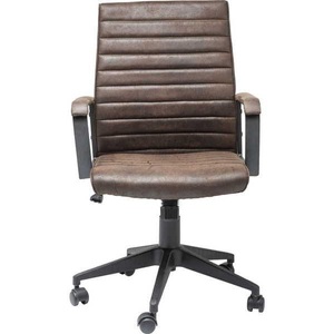 Kare Design, Bürodrehstuhl Labora Braun, mutoni - Bürodrehstuhl Labora Braun, One Size