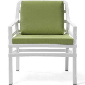 Nardi, Nardi - Aria - White and Green, Gartensessel Aria weiss grün