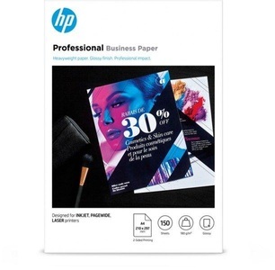 Hp, HP Professional FSC Papers A4 3VK91A Multiuse Glossy 180g 150 B., Hewlett Packard Professional FSC Papers, A4, Multiuse Glossy, 180g, 3VK91A, (150 Blatt)