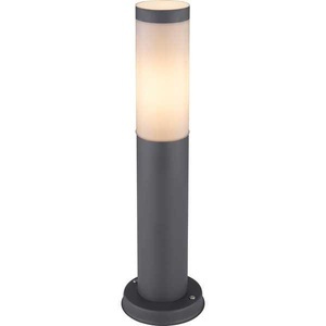 mutoni light, Aussenleuchte Boston Edelstahl anthrazit 1xE27, Sockelleuchte Boston, Höhe 45 cm