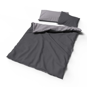Lotus Bettwaren, Lotus Bettwäsche Bambus Doubleface Lotus Bettwäsche Bambus Doubleface, Lotus Bettwaren - Bettwäsche Bambus Doubleface, 240x240 cm, Grau