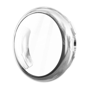 Cover-Discount, Cover-Discount - Google Pixel Watch 3 45mm Gummi Schutz Case Metall-Look, Silber,
